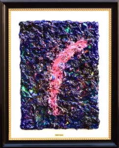 The Cutting E Version - The first work of art totally covered with real diamonds