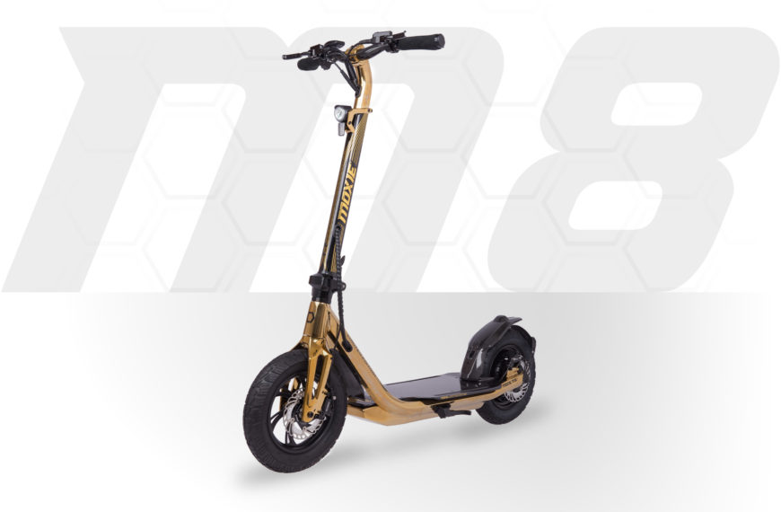 Moxie Micromobility est fière de présenter le Moxie M8 Limited Edition : “ The Ultimate Electric Scooter ”