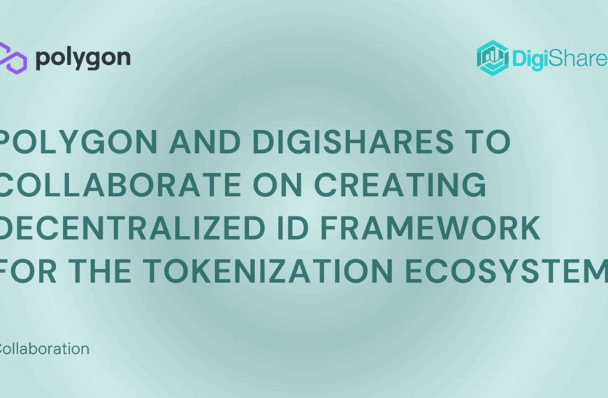 Polygon and DigiShares to Collaborate on Creating Decentralized ID Framework for the Tokenization Ecosystem