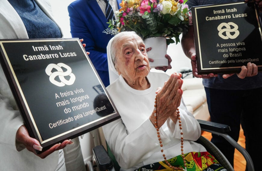 LONGEVIQUEST VISITS BRAZIL’S OLDEST PERSON, 115-YEAR-OLD NUN