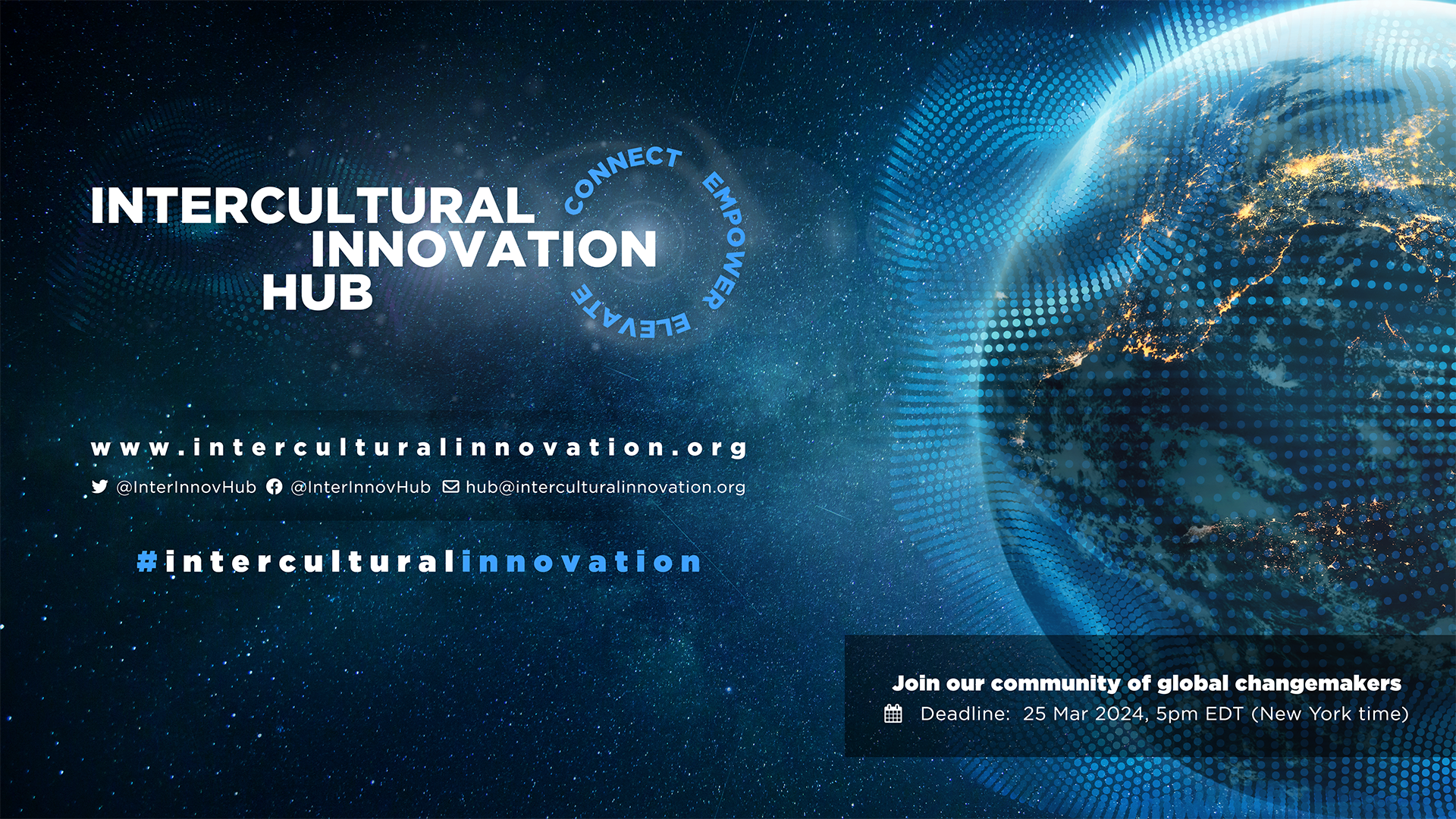 بدء استقبال الطلبات لمركز الابتكار بين الثقافات 2024: ربط وتمكين ورفع مستوى المنظمات الشعبية العالمية في جميع أنحاء العالم