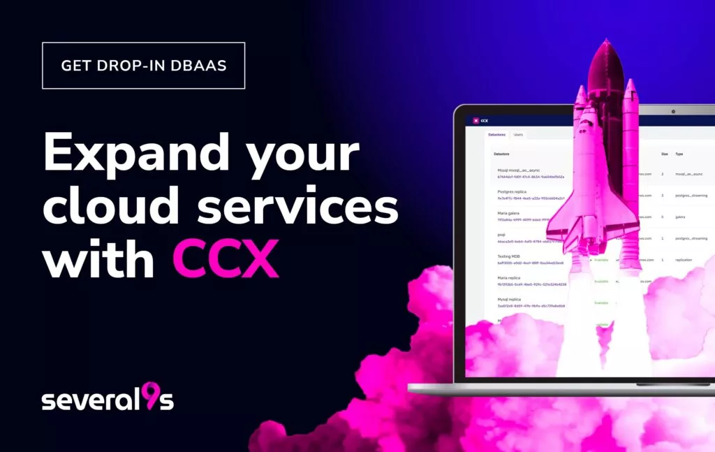 Announcing General Availability of CCX for Cloud Service Providers: Helping providers boost value and revenue with our drop-in DBaaS