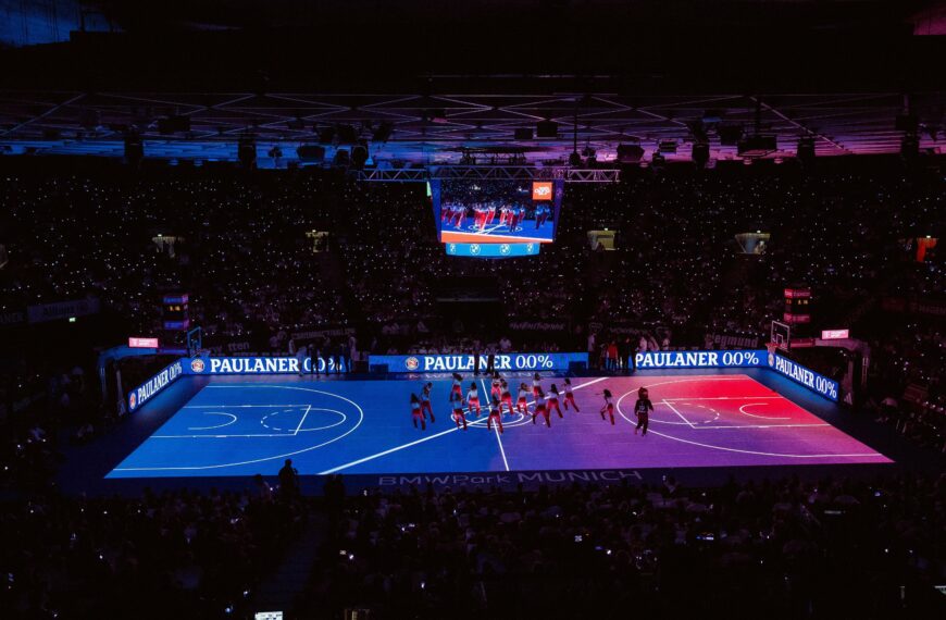 ASB GlassFloor Official Partner of FC Bayern Basketball: Full LED Video Sports Floor for the German Champion