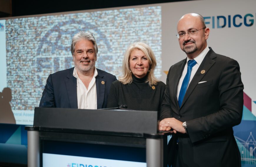 FIDIC elects new president-elect Alfredo Ingletti and announces election of new board member