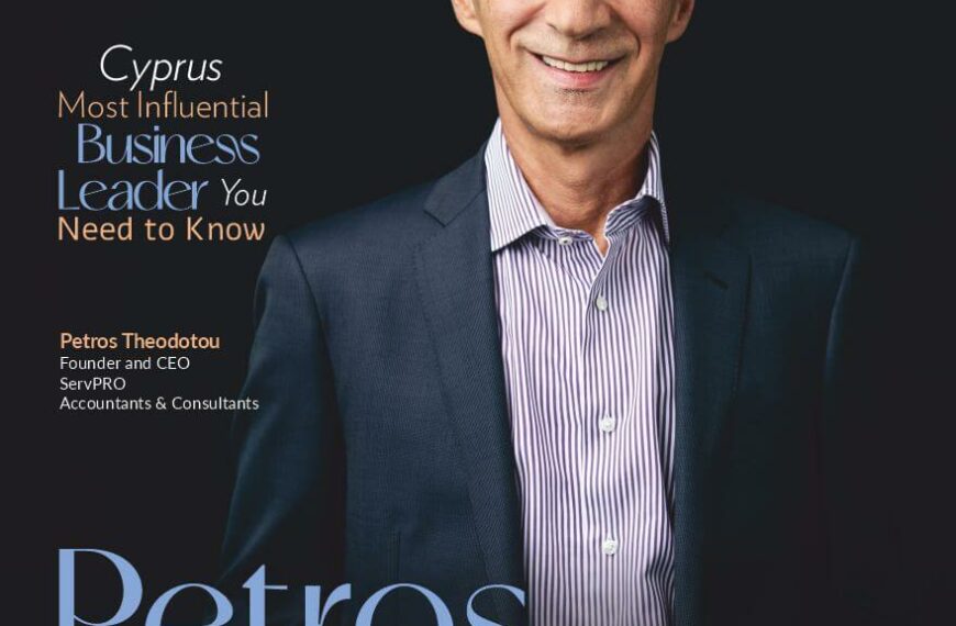 The CIO World names ServPRO’s Founder & CEO, Petros Theodotou, Cyprus’ Most Influential Business Leader You Need to Know
