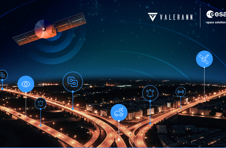 Valerann has been Awarded a €3.6M Contract by the European Space Agency to Develop a Road Traffic Monitoring Platform using AI and Satellite Data
