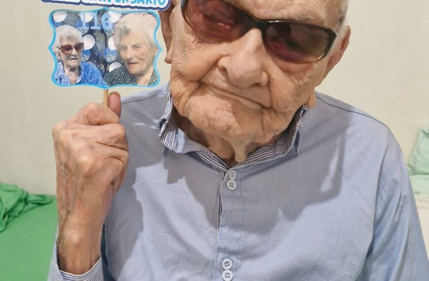 World’s Oldest Man Sends 116th Birthday Greetings to World’s Oldest Woman