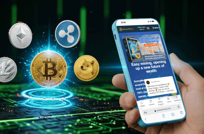 A New Cloud Mining Revolution: Sunny Mining Turns Every Smartphone into a Portable Mining Farm