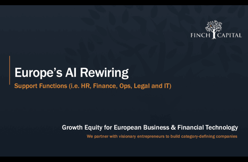 State of European Business Technology 2025: How AI is empowering the Support Functions from “Cost Centres” to “Performance Centres”