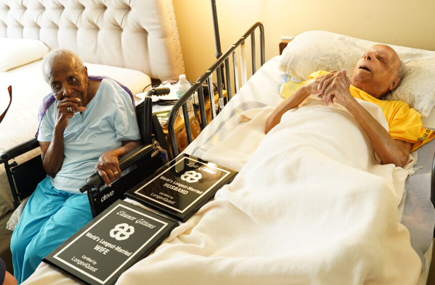 WORLD’S LONGEST-MARRIED COUPLE CROWNED IN MIAMI