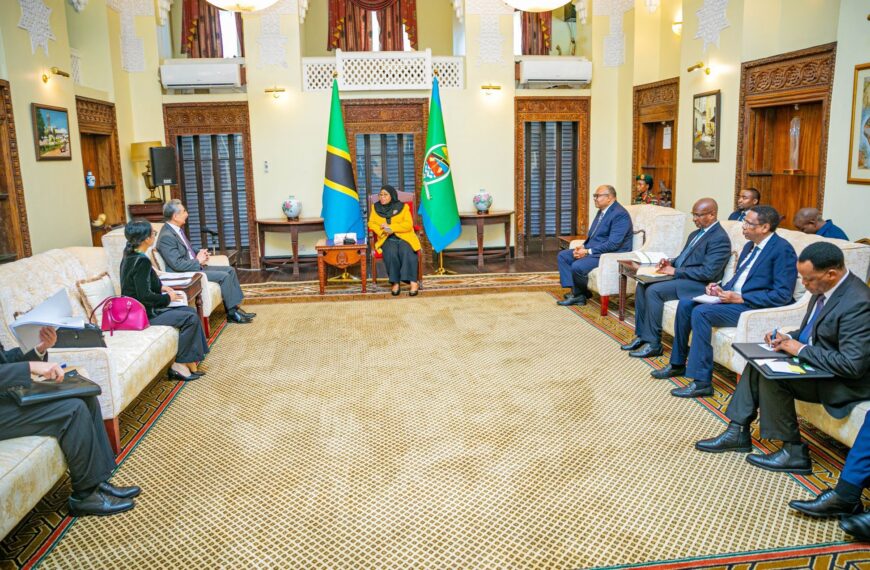 United Republic Tanzania and China Strengthen Strategic Partnership