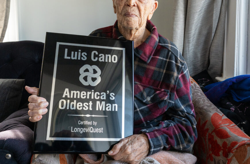 America’s Oldest Man Recognized in New Jersey