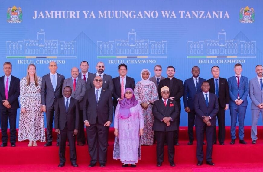 Tanzania’s president urges dialogue over division amid global tensions
