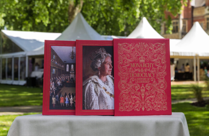 Major new book charting the history of Crown and Parliament launched at Westminster Abbey