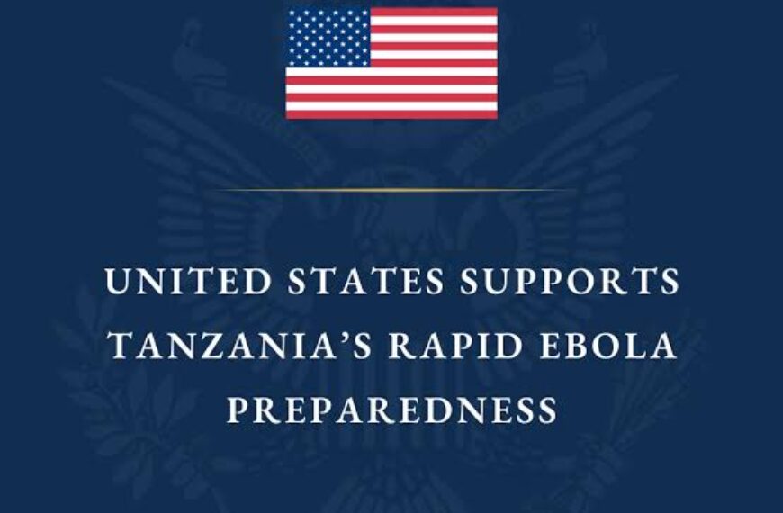 US commits over $1 million to strengthen Tanzania’s Ebola preparedness