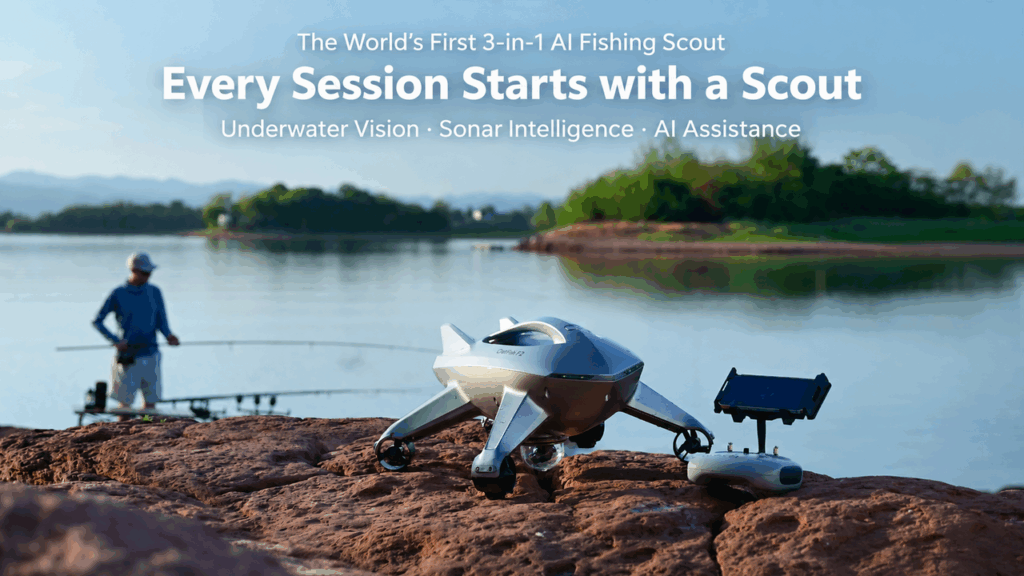 CHASING CanFish F2 Heads to Kickstarter, Introducing a New Way to Scout the Water