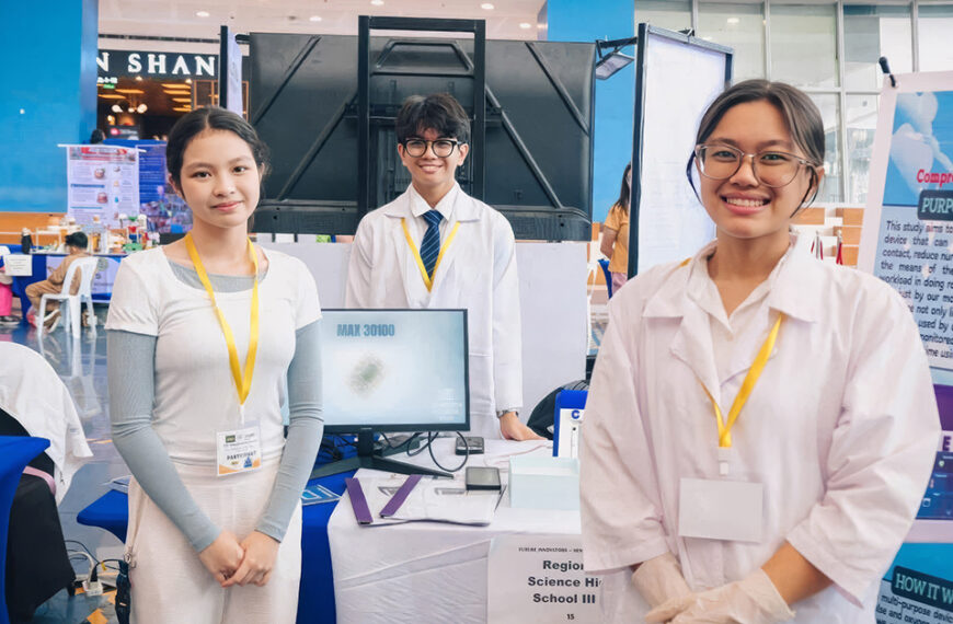 Student robotics teams pitch to industry experts in World Robot Olympiad’s (WRO) new startup-style program