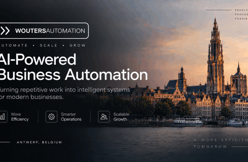 Antwerp-Based AI Automation Agency Wouters Automation Launches AI-Powered Systems for Modern Businesses