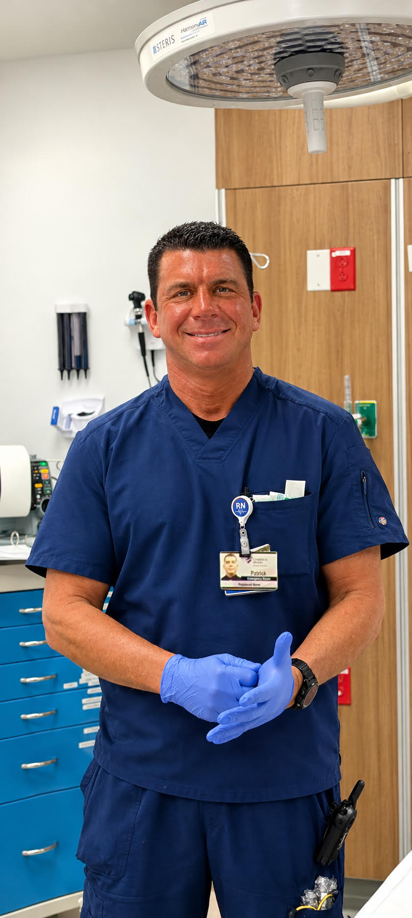 Trauma nurse Patrick Gartner, founder of BlackFox Media