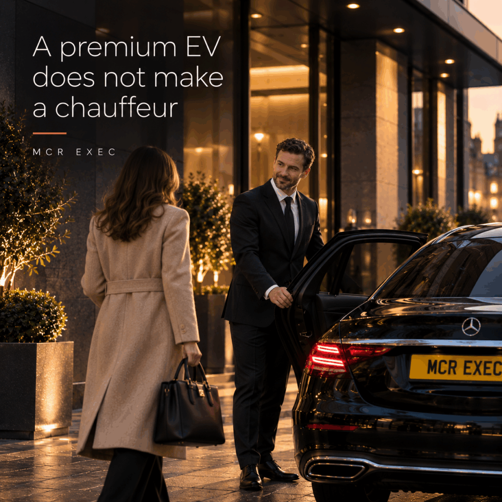 MCR EXEC Warns Uber Drivers: A Premium EV Does Not Automatically Create a Chauffeur Business